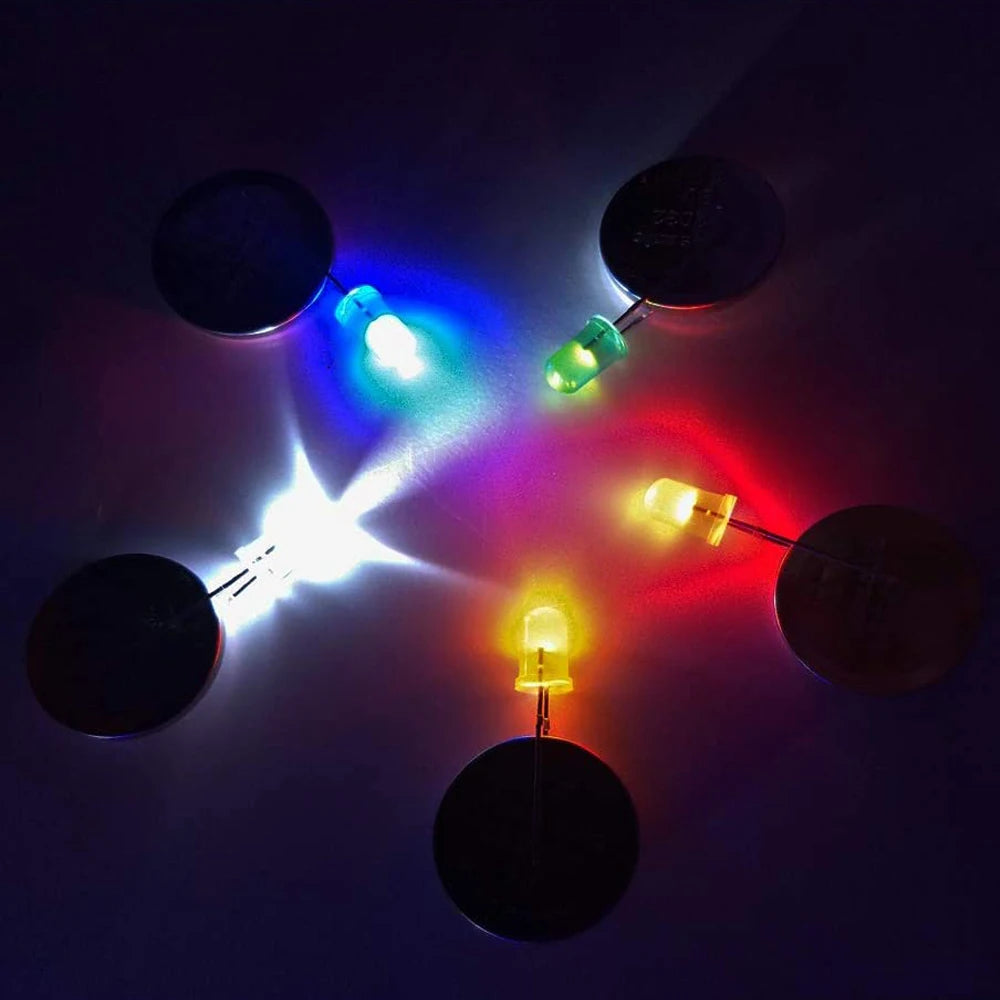 100PCS/lot 3mm 5mm LED Assortment kit