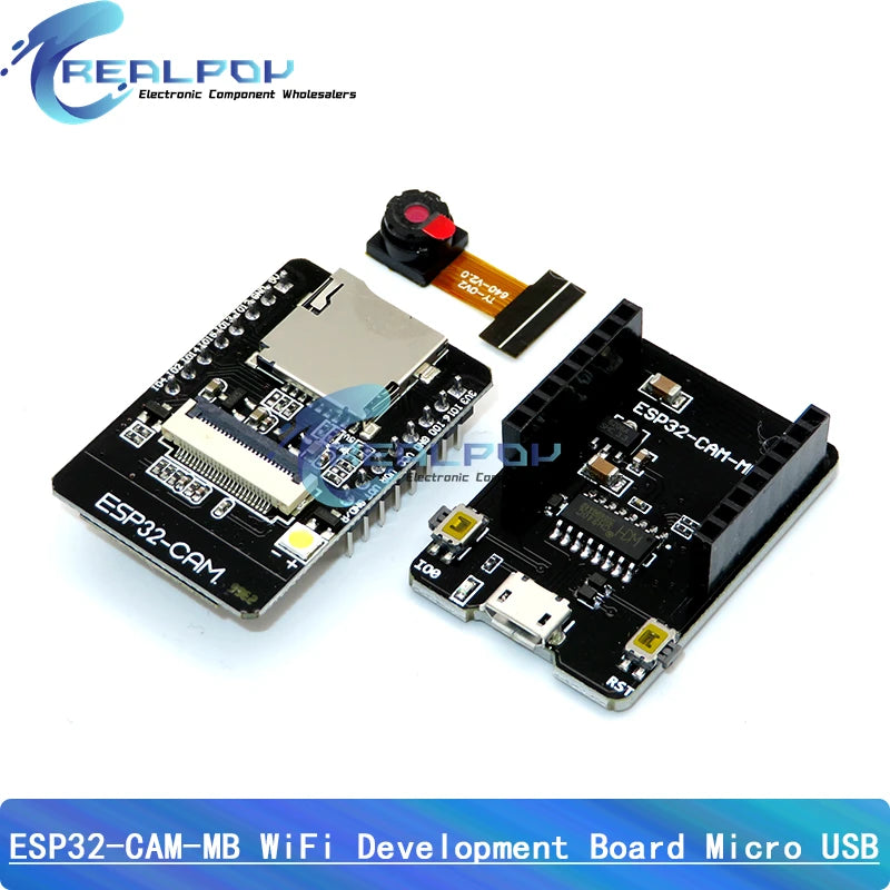 ESP32-CAM WiFi & Bluetooth Module with OV2640 Camera & Antenna