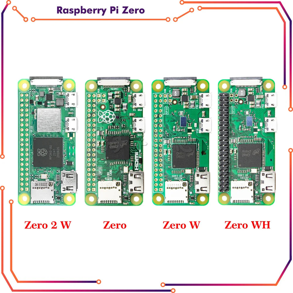 Raspberry Pi Zero 2W Compact Single Board Computer