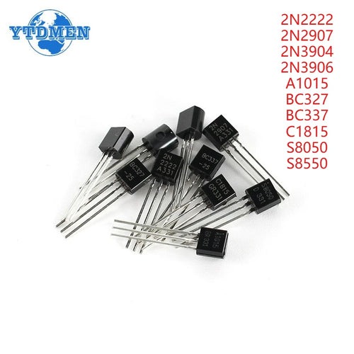 100PCS 2N2222 Transistor TO-92