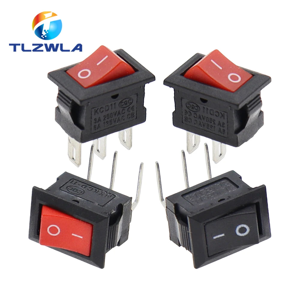 5/10PCS KCD11 Rocker Switch