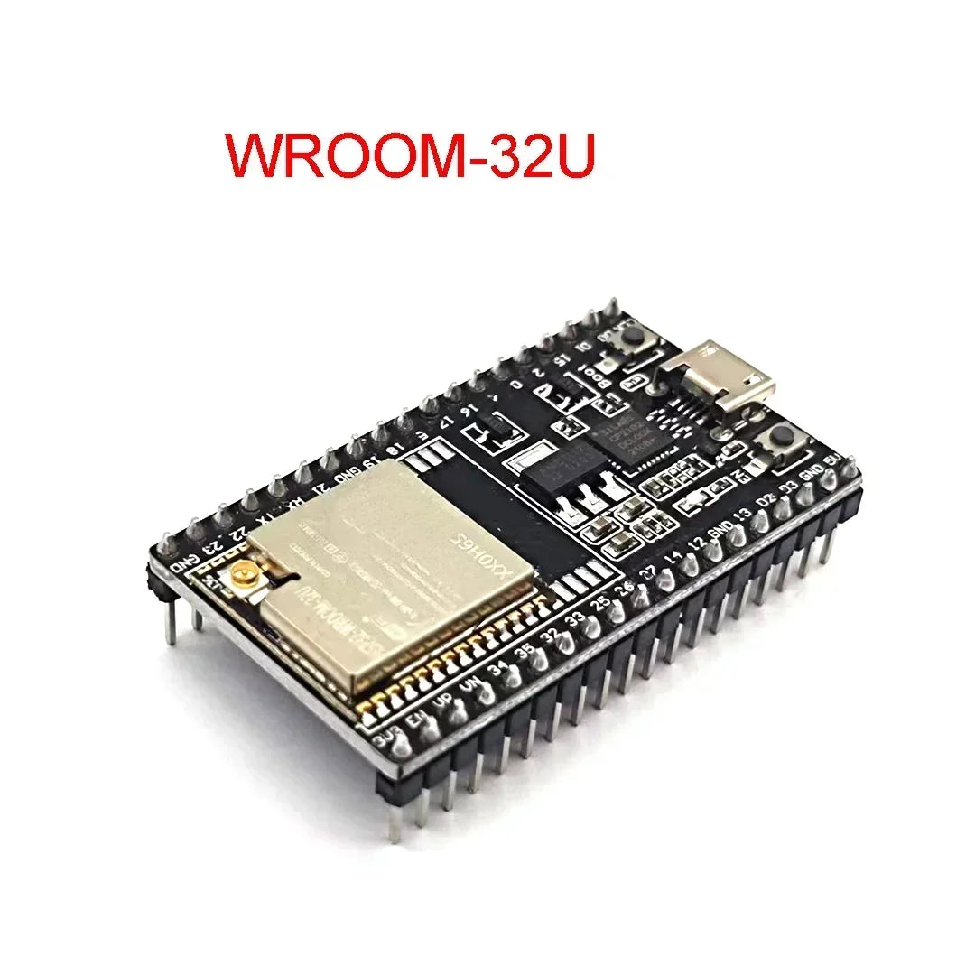 ESP32-WROOM-32U Development Board Kit with Expansion Shield