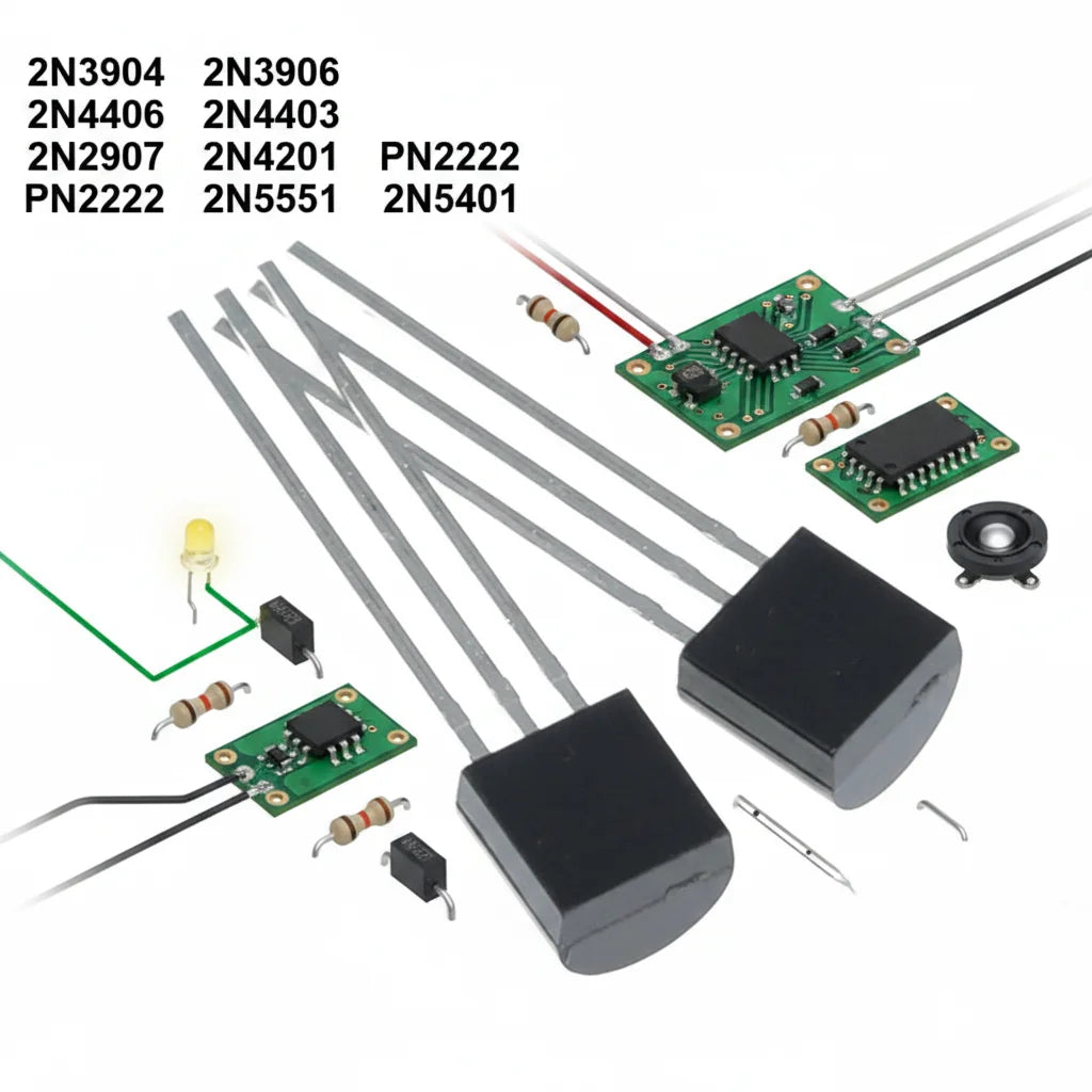 20/50/100/1000Pcs TO-92 Transistors