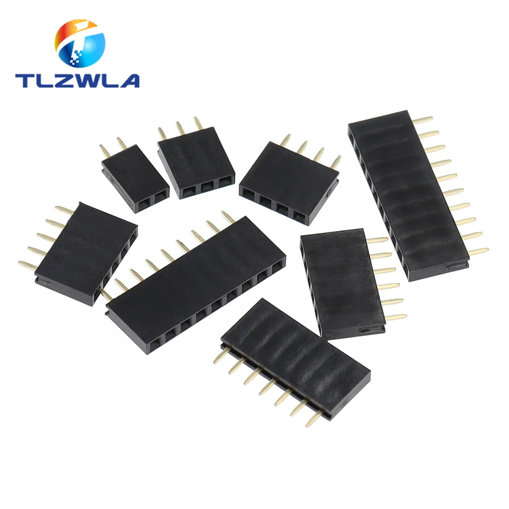 10PCS TLZWLA Single Row Pin Female Header Socket