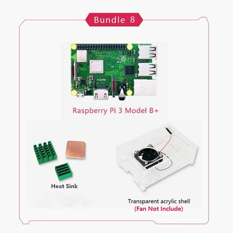 Original Raspberry Pi 3 Model B/B+ Single Board Computer
